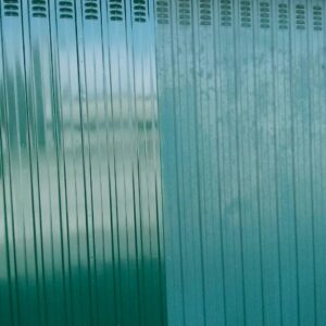 Polytrol applied to garage door