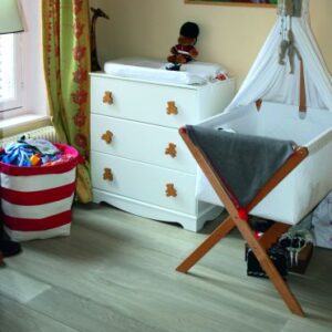 Oleofloor Natural Antique White on hardwood flooring