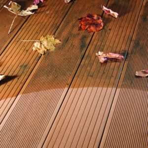 Compo-Clean used on a deck