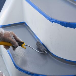 Application of Owagrip in Light Grey