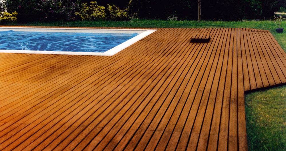 hardwood decking