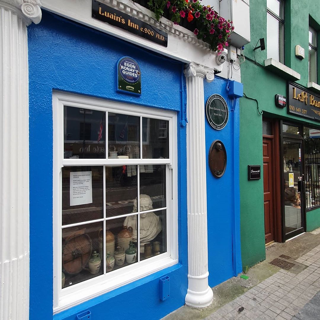 Sean's bar after restoration close up