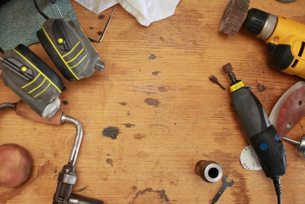 Various paint removal tools