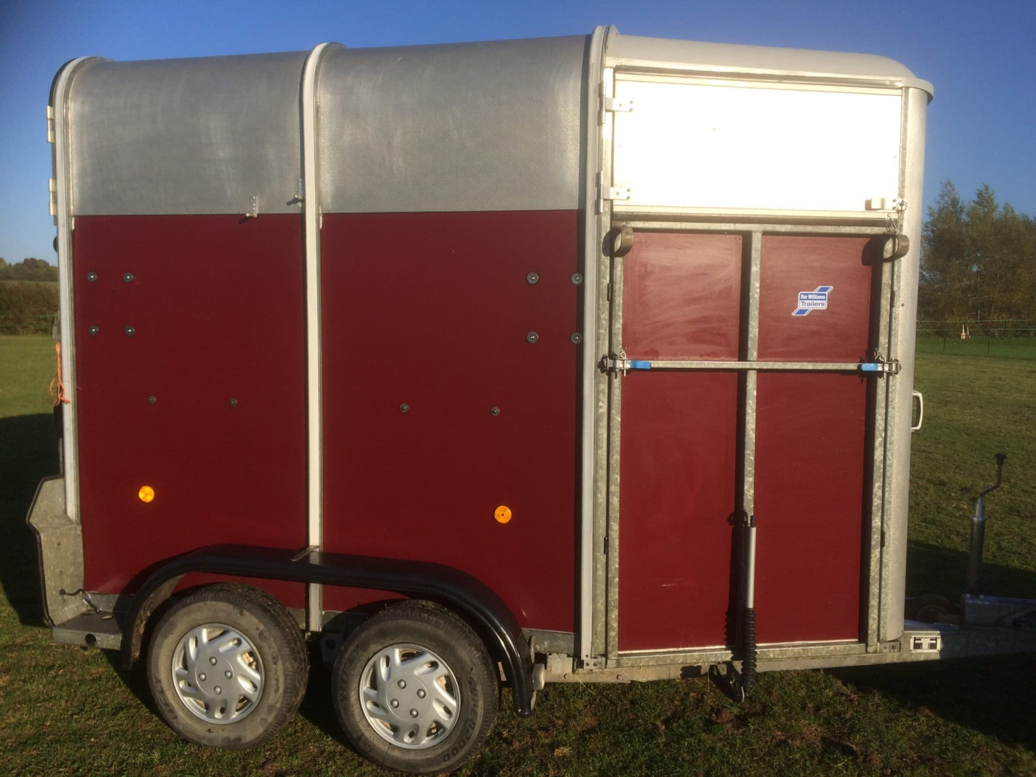 Side view after application of Polytrol