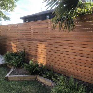 cedar fencing after Net-Trol & Aquadecks Honey - by Roger