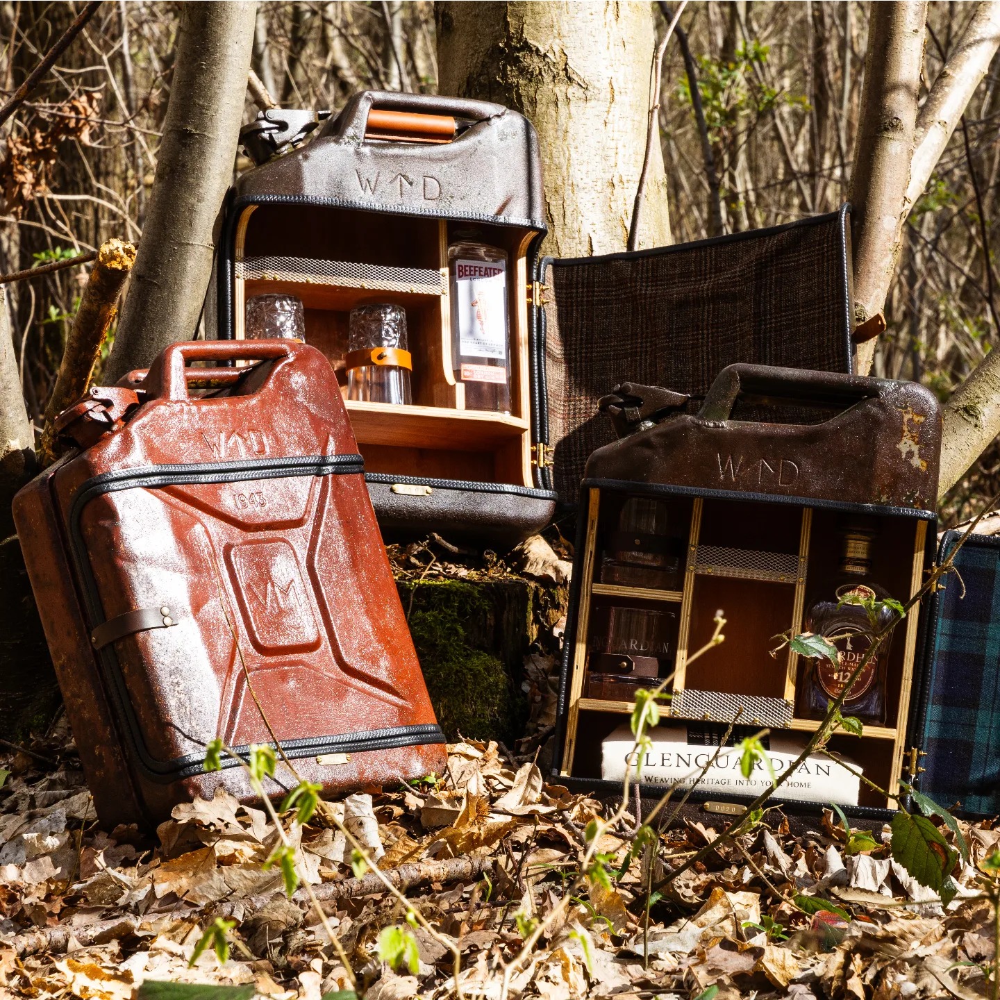 3 different types of jerrycan offered by Glenguardian